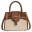 Fairfax and Favor Mini Windsor Bag in Tan/Stone Leather