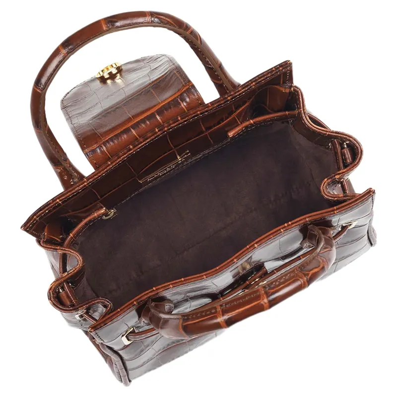 Fairfax and Favor Mini Windsor Handbag in Conker-2