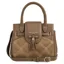 Fairfax and Favor Mini Windsor Handbag in Harlequin Tan Suede