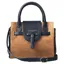 Fairfax and Favor Mini Windsor Handbag in Tan/Navy