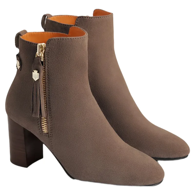 Fairfax and Favor Oakham Ankle Boot in Deep Taupe-1