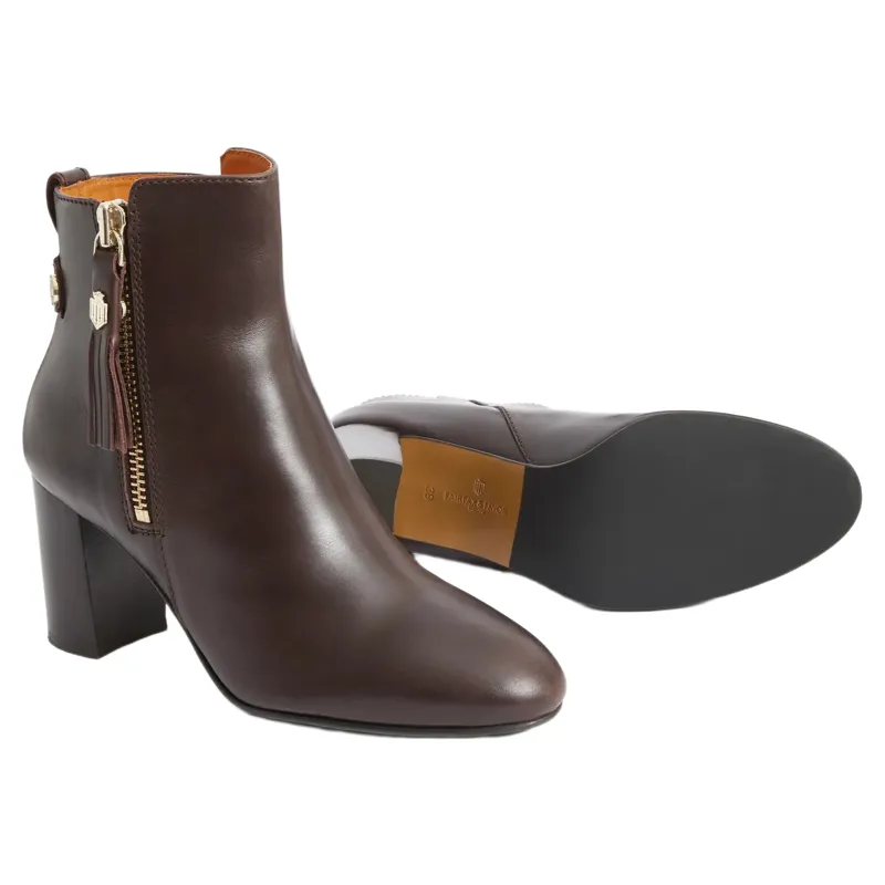 Fairfax and Favor Oakham Ankle Boot in Mahogany Leather-3