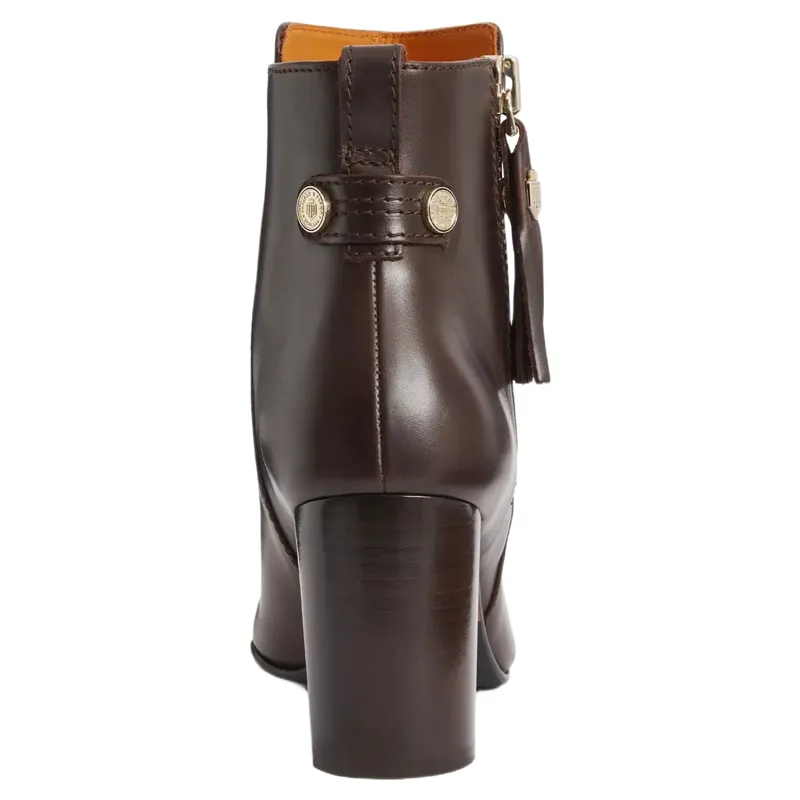 Fairfax and Favor Oakham Ankle Boot in Mahogany Leather-2