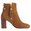 Fairfax and Favor Oakham Ankle Boot in Tan Suede
