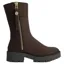 Fairfax and Favor Paris Shearling Lined Boot in Chocolate Nubuck
