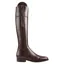 Fairfax and Favor Regina Flat Boots Narrow Fit in Mahogany Leather