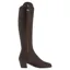 Fairfax and Favor Regina Heeled Boots Narrow Fit in Chocolate Suede