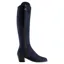 Fairfax and Favor Regina Heeled Boots Regular Fit in Navy Suede
