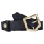 Fairfax and Favor Sennowe Belt in Navy Suede