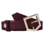 Fairfax and Favor Sennowe Belt in Plum Suede