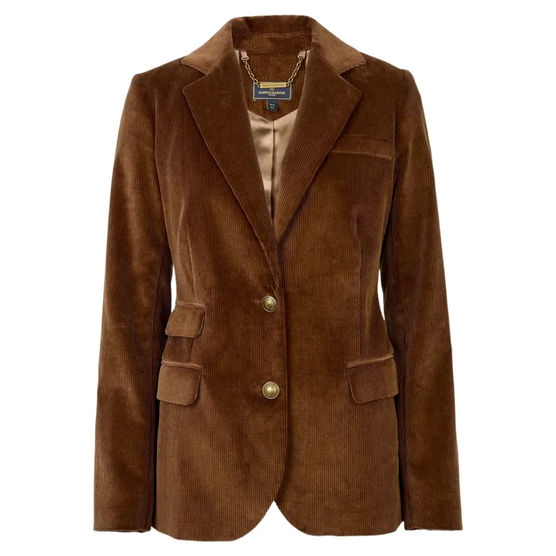 Fairfax and Favor The Josie Cord Blazer in Tan