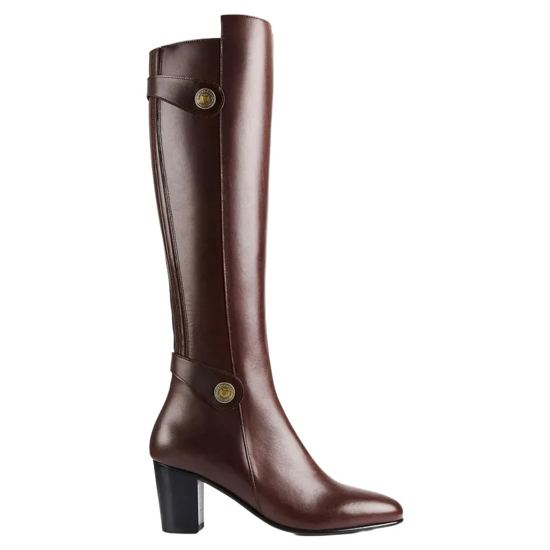 Fairfax and Favor The Upton Boots in Mahogany Leather