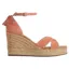 Fairfax and Favor Valencia Wedge in Melon Suede