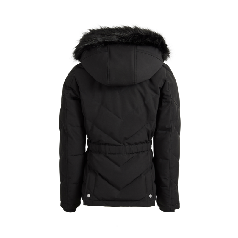 Fairfax and Favor Charlotte Short Padded Coat in Black-2