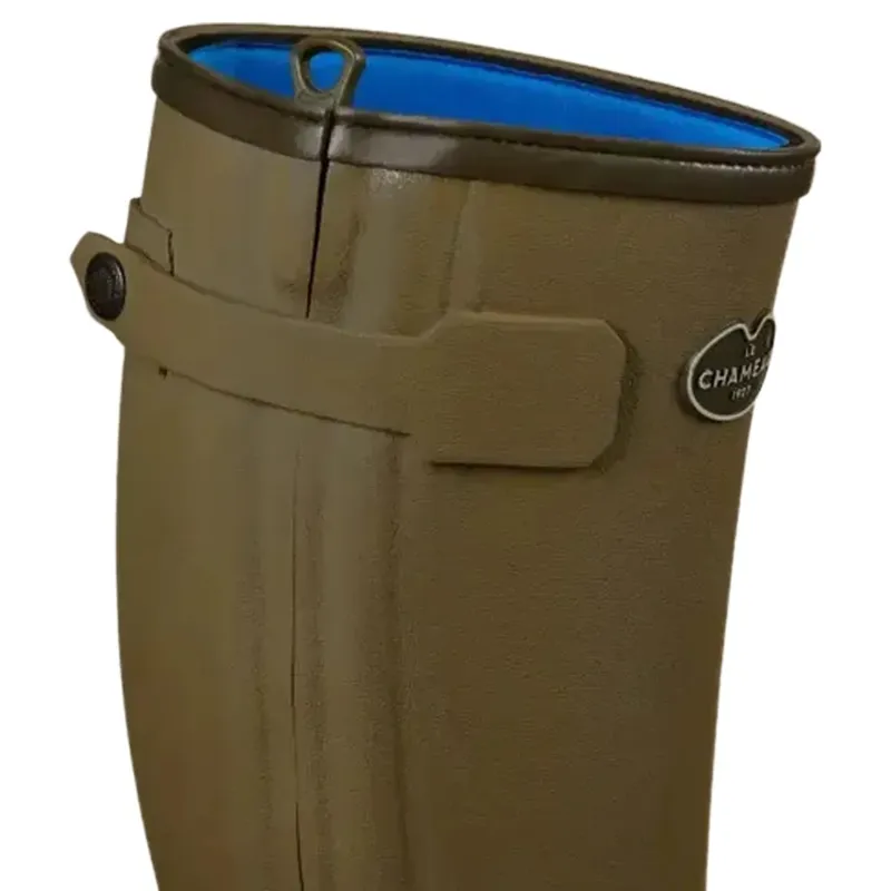 Le Chameau Chasseaur Womens Neo Wellington Boot in Vert-2