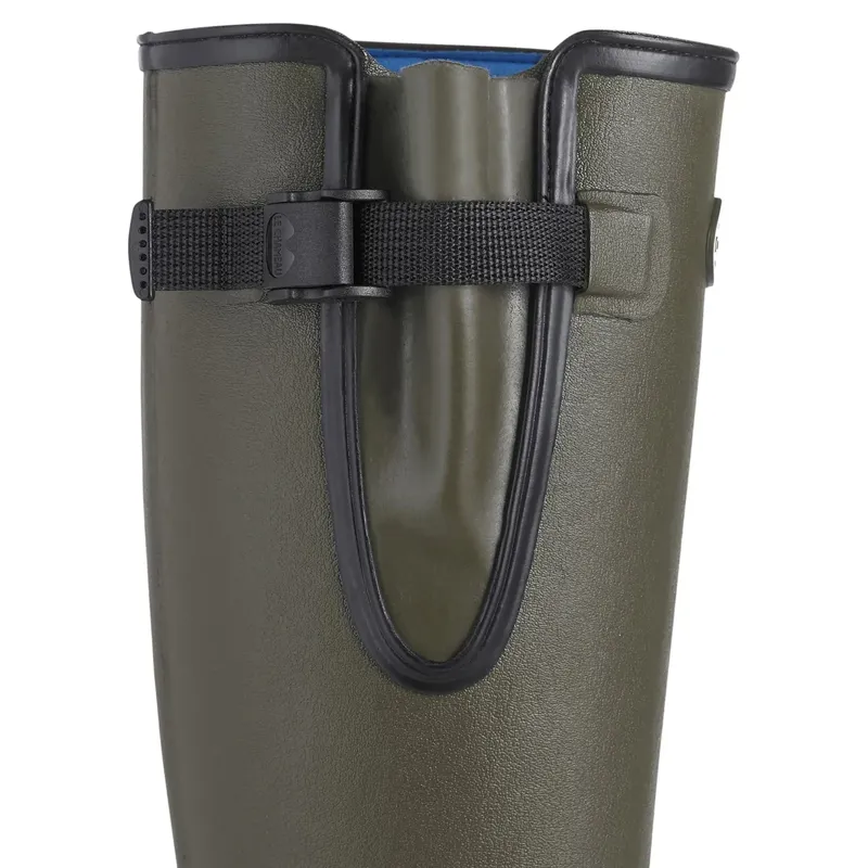 Le Chameau Womens Vierzonord Neo Lined Wellington Boots in Vert Chameau-3