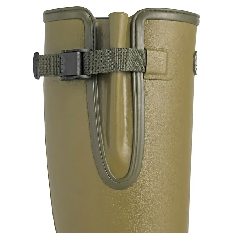 Le Chameau Womens Vierzonord Neo Lined Wellington Boots in Vert-3