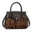 Fairfax and Favor Mini Windsor Bag in Leopard Haircalf