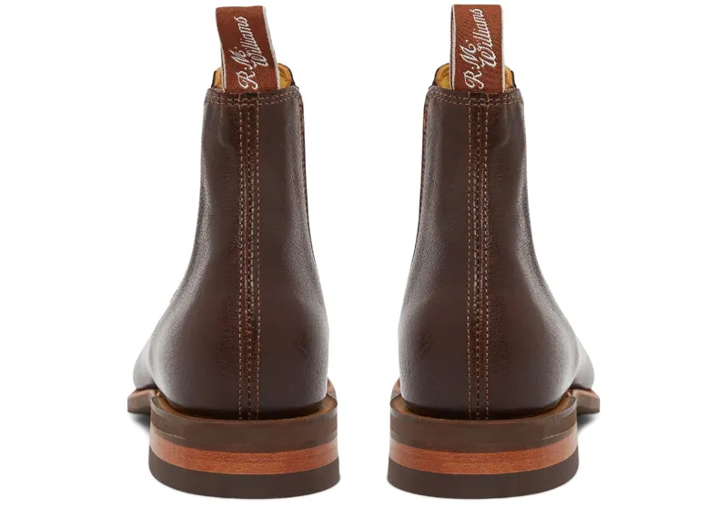 R M Williams Kangaroo Comfort Craftsman Boot in Chocolate-3