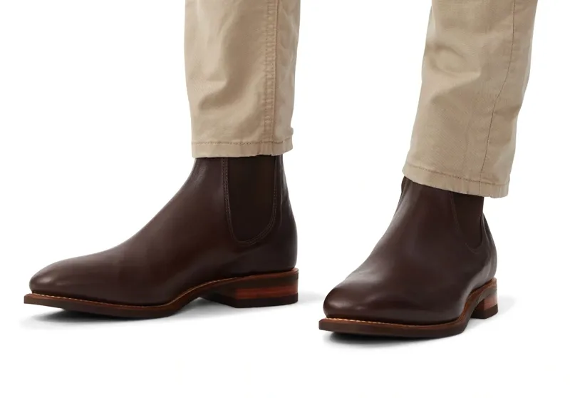 R M Williams Kangaroo Comfort Craftsman Boot in Chocolate-4