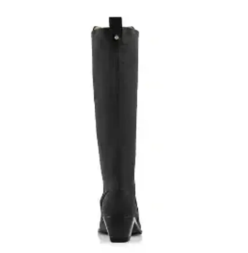 Fairfax and Favor Belgravia Heeled Boot in Black Suede-2