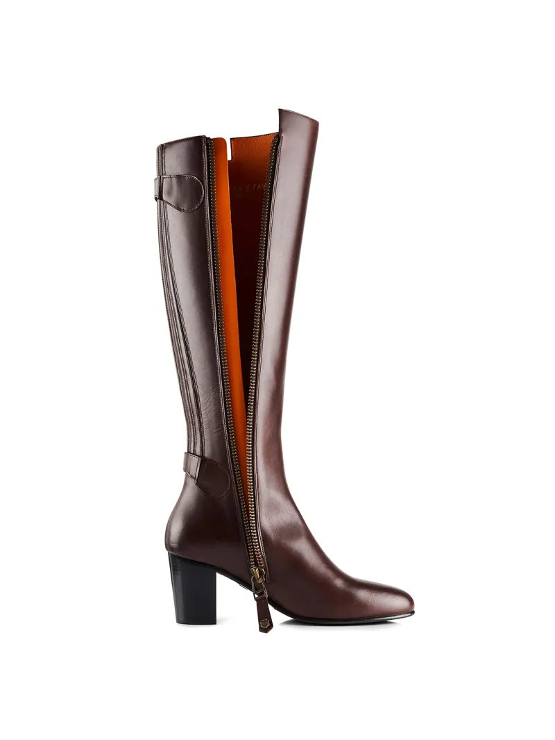 Fairfax and Favor The Upton Boots in Mahogany Leather-3