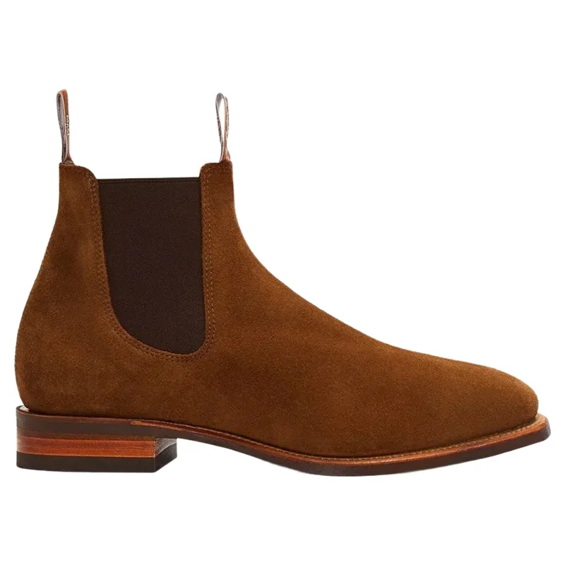R M Williams Comfort Craftsman Boot in Cedar Suede