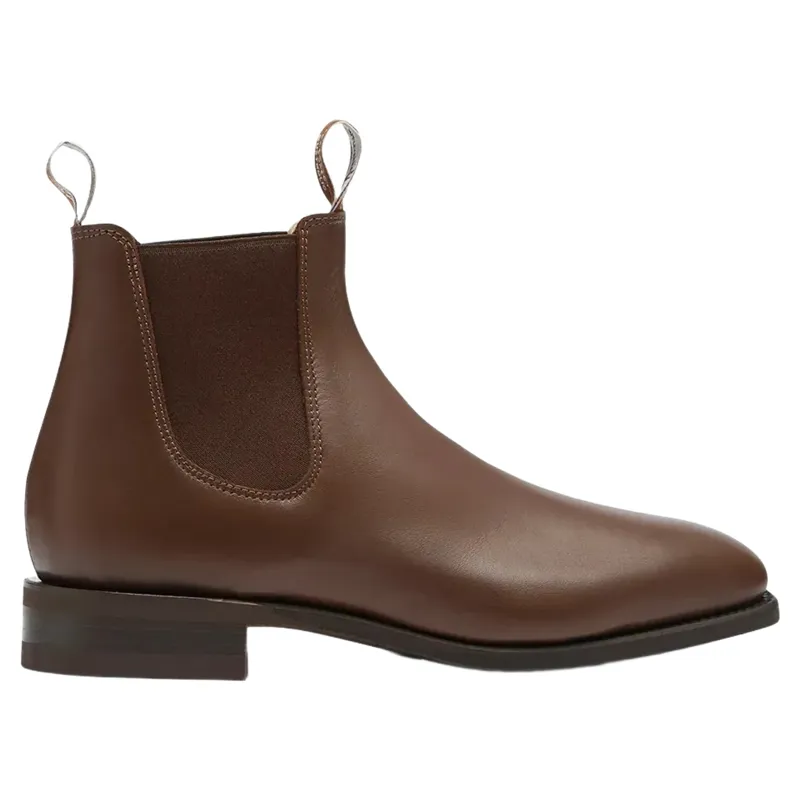 R M Williams Comfort Craftsman Boot in Dark Tan Yearling