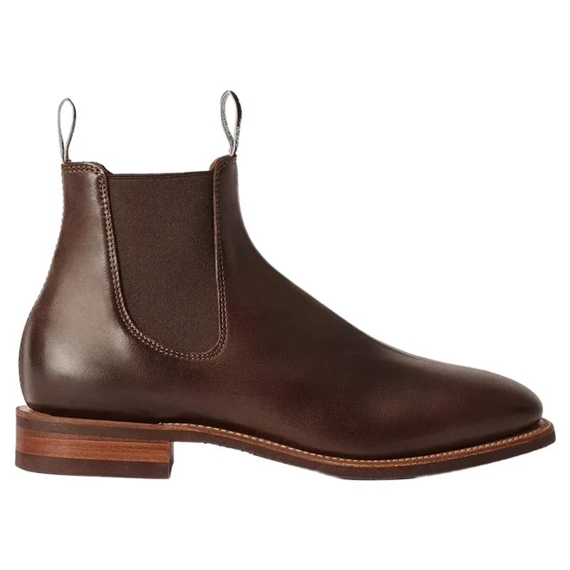 R M Williams Comfort Craftsman Boot in Walnut Pull Up