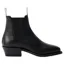 R M Williams Comfort Lady Yearling Chelsea Boot in Black Leather