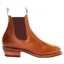 R M Williams Comfort Lady Yearling Chelsea Boot in Caramel Pull Up