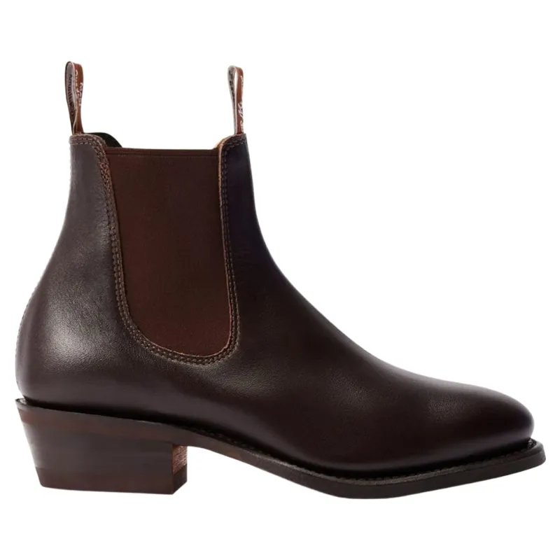 R M Williams Comfort Lady Yearling Chelsea Boot in Chestnut