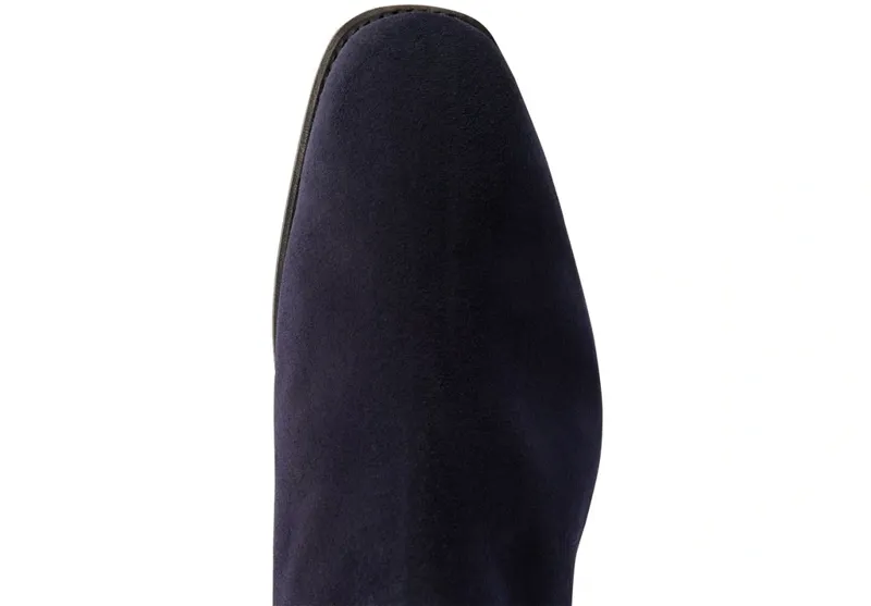 R M Williams Comfort Craftsman Boot in Midnight Suede-3