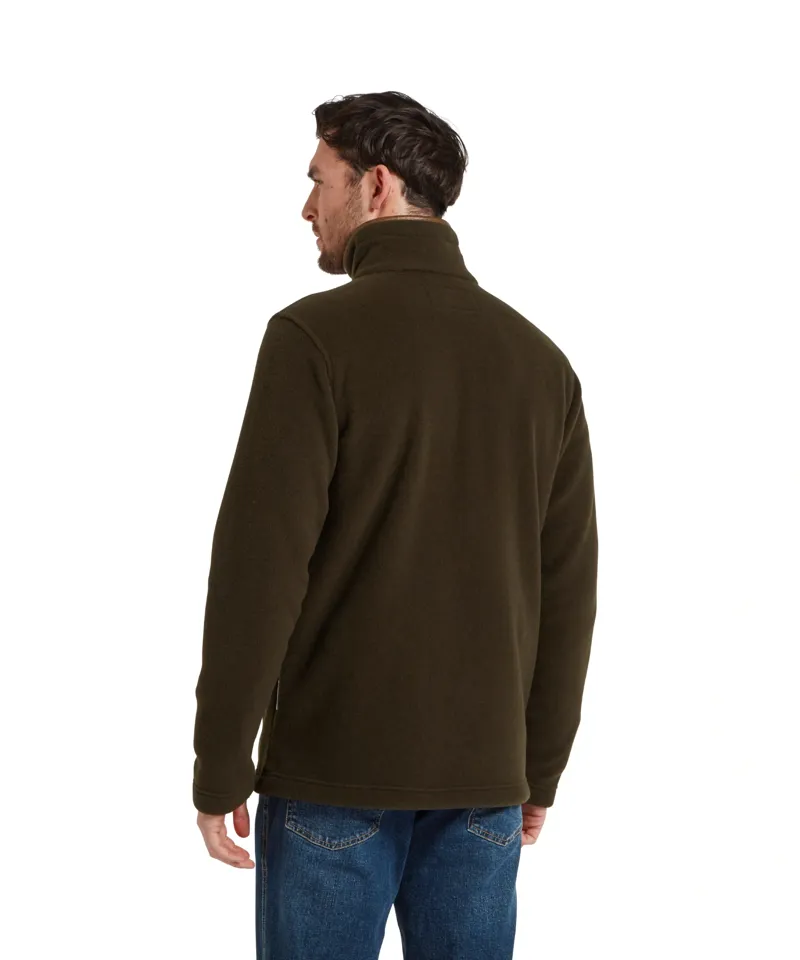 Schoffel Cottesmore Fleece Jacket in Dark Olive-2