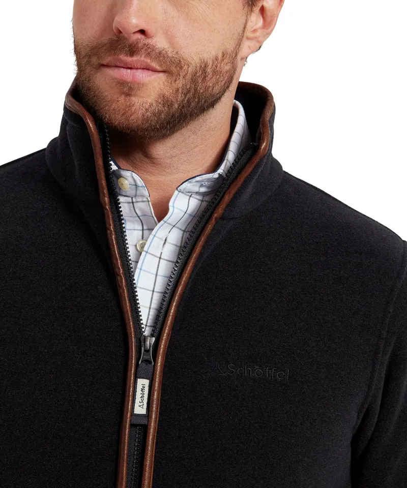 Schoffel Cottesmore Fleece Jacket in Gunmetal-4