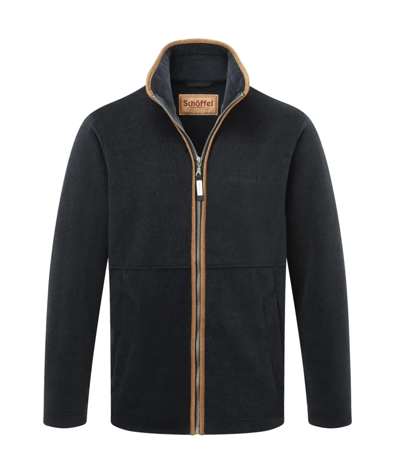 Schoffel Cottesmore Fleece Jacket in Gunmetal