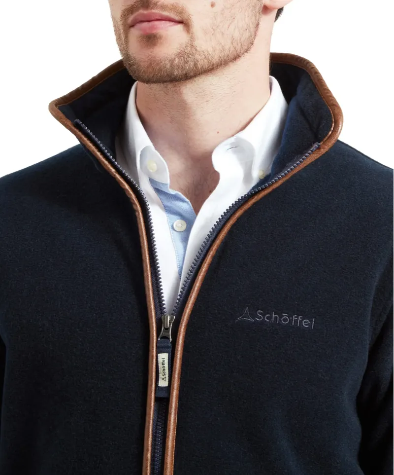 Schoffel Cottesmore Fleece Jacket in Navy-2