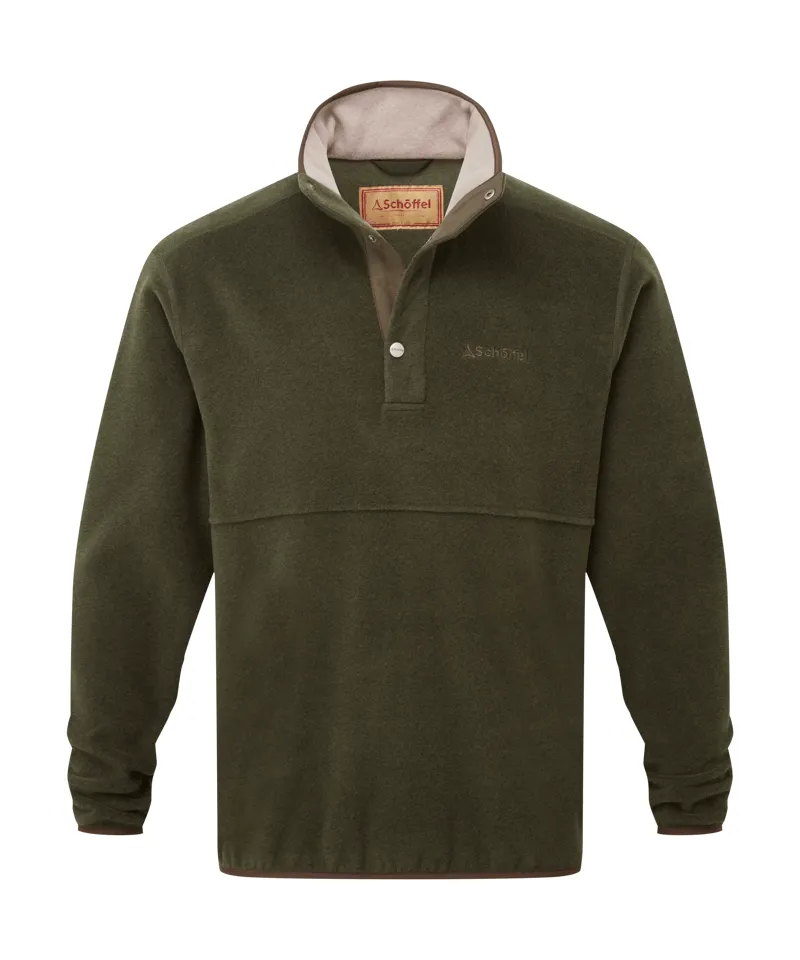 Schoffel Norton Fleece Jacket in Dark Olive