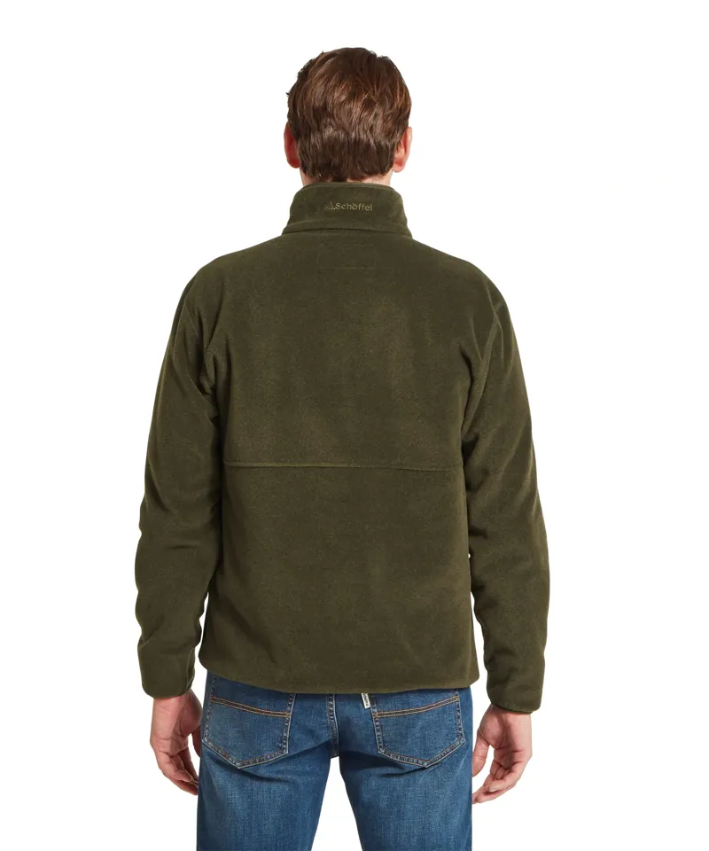 Schoffel Norton Fleece Jacket in Dark Olive-3