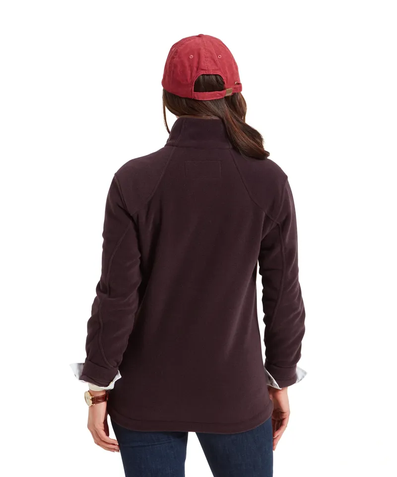 Schoffel Burley Fleece Jacket in Port-2