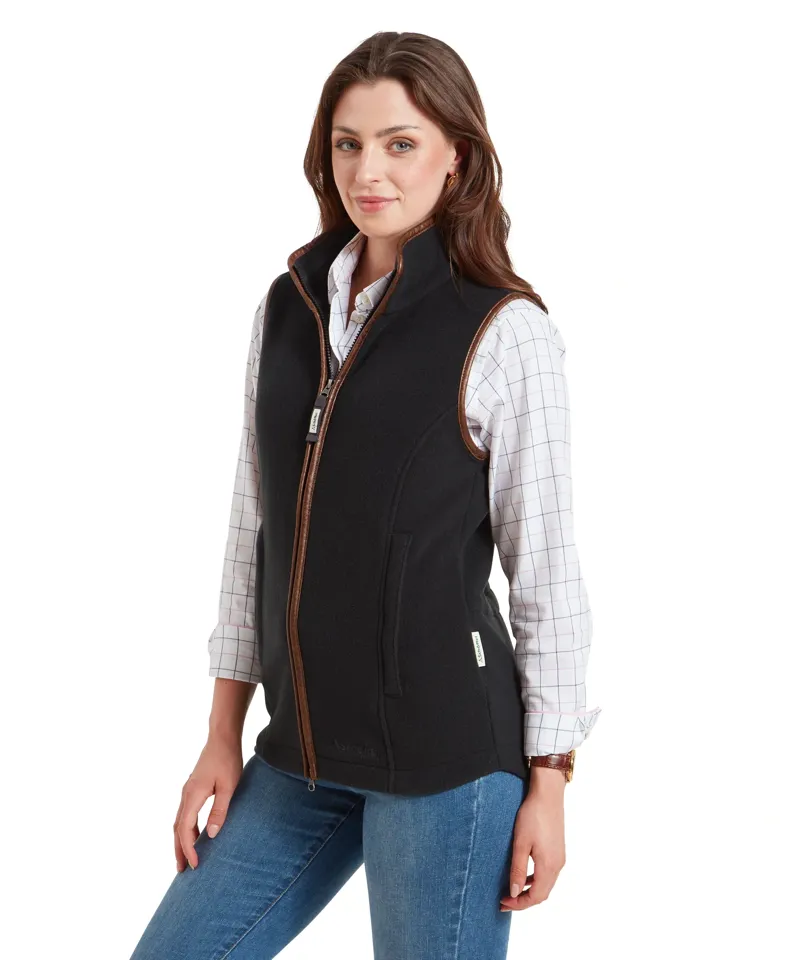 Schoffel Lyndon Fleece Gilet in Gunmetal-4