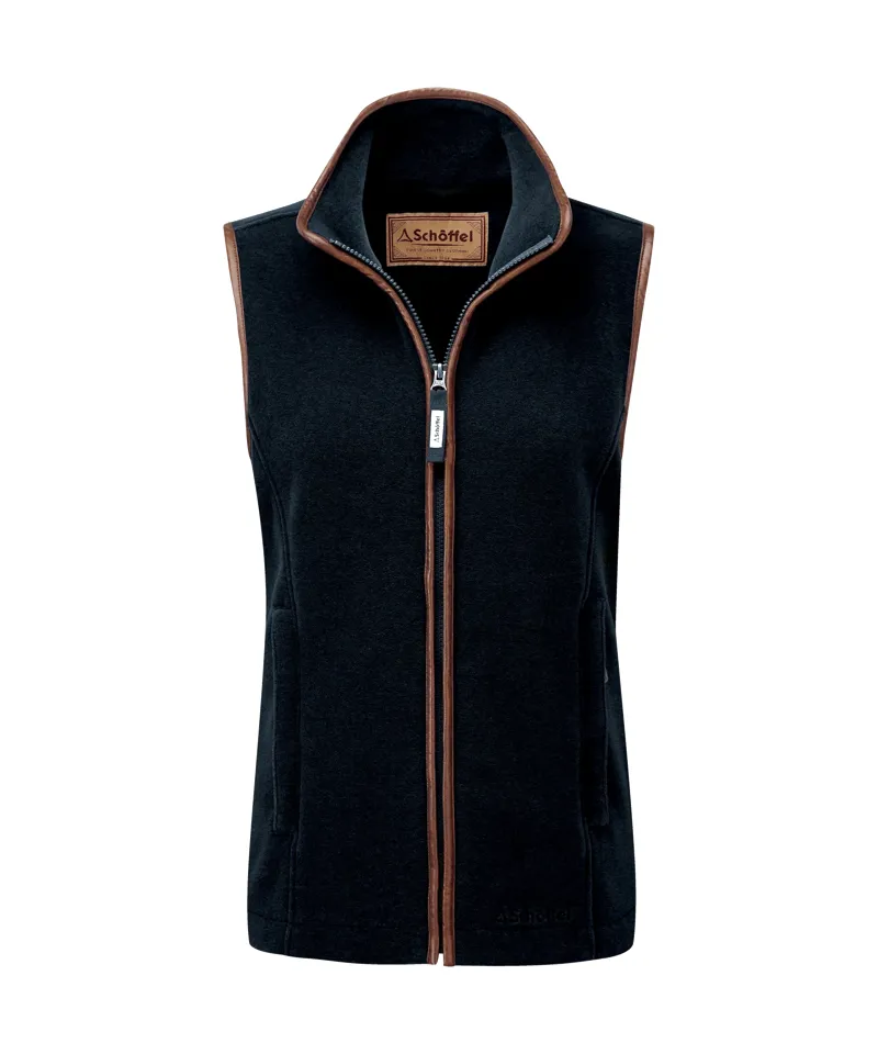 Schoffel Lyndon Fleece Gilet in Gunmetal