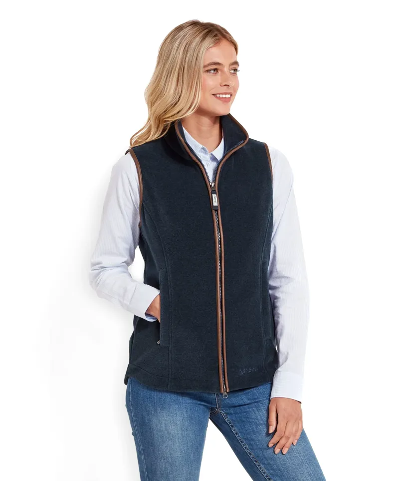 Schoffel Lyndon Fleece Gilet in Petrol-3