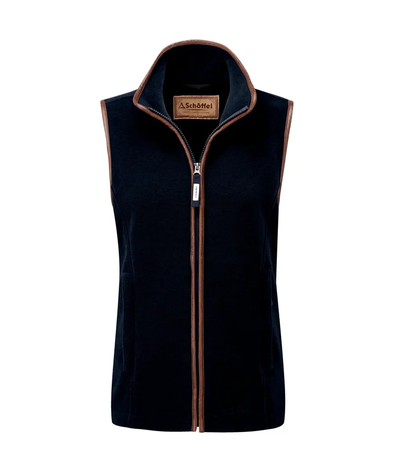 Schoffel Lyndon Fleece Gilet in Navy