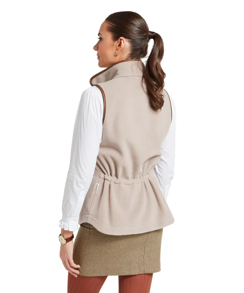 Schoffel Lyndon Fleece Gilet in Mushroom-3