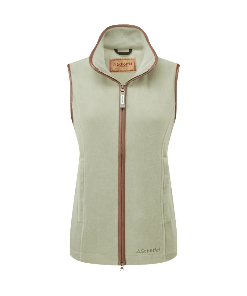 Schoffel Lyndon Fleece Gilet in Sage