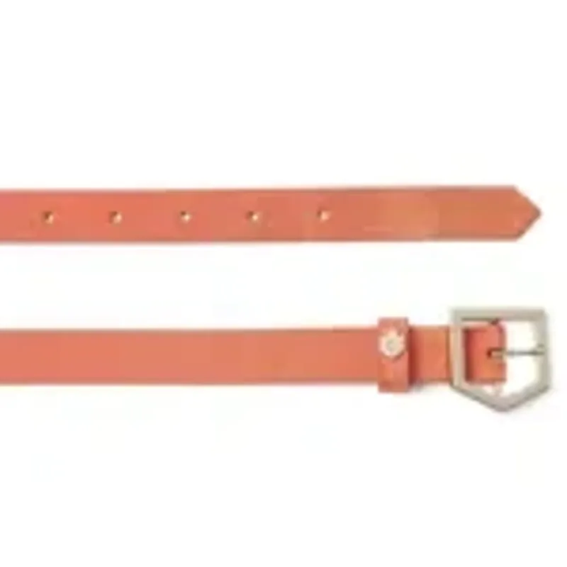 Fairfax and Favor Sennowe Belt in Melon Suede-2