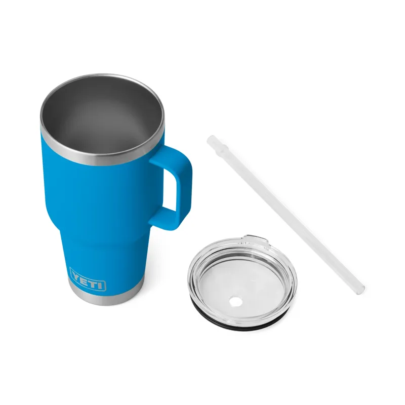 Yeti 35oz Straw Mug in Big Wave Blue-1