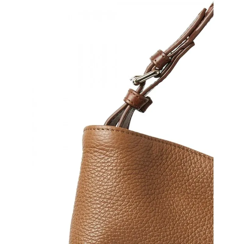 Fairfax and Favor Tetbury Handbag in Pebbled Tan Leather-3