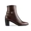 Fairfax and Favor Upton Ankle Boot in Mahogany Leather